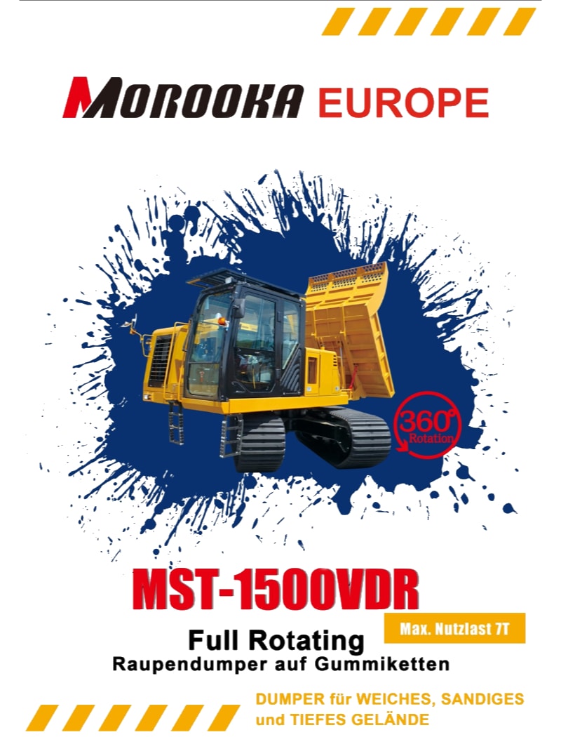 Morooka MST-1500VDR Broschüre
