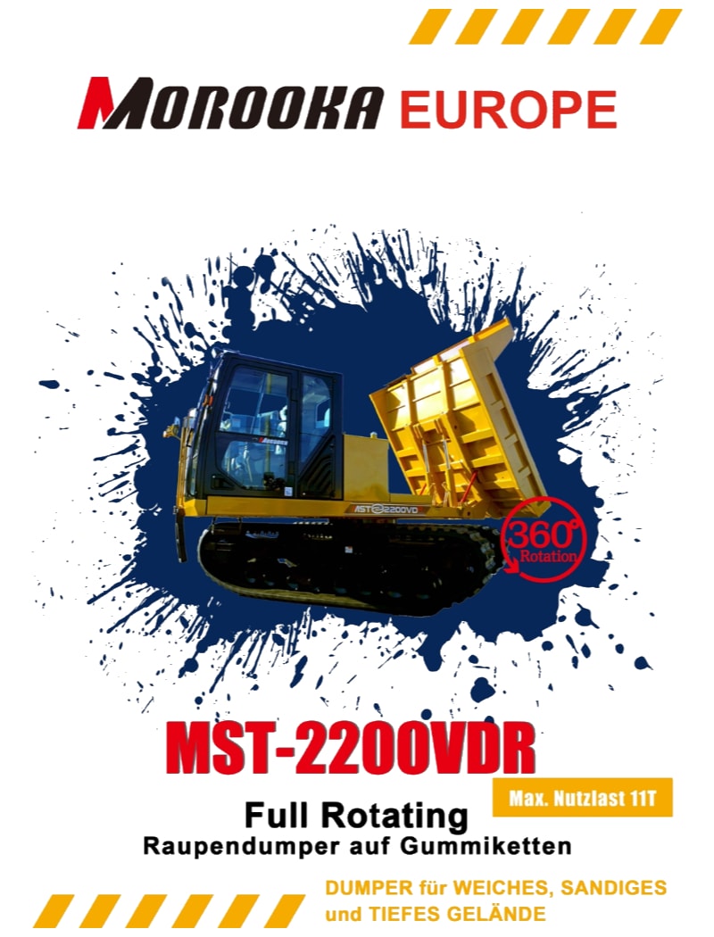Morooka MST-2200VDR Broschüre
